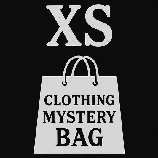 10 Items - XS Black Clothing Mystery Bag