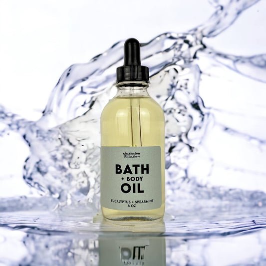 Bath + Body Oil - Eucalyptus + Spearmint