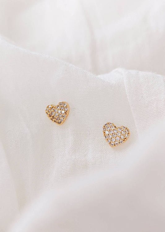 You stole my heart earrings